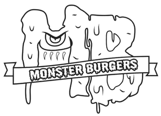 MB MONSTER BURGERS logo