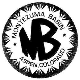 MB MONTEZUMA BASIN ASPEN COLORADO logo