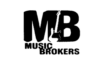 MB MUSIC BROKERS logo
