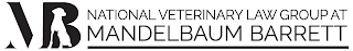 MB NATIONAL VETERINARY LAW GROUP AT MANDELBAUM BARRETT logo