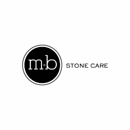MB STONE CARE logo