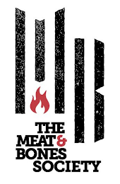 MB THE MEAT & BONES SOCIETY logo