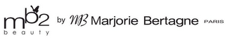 MB2 BEAUTY BY MB MARJORIE BERTAGNE PARIS logo