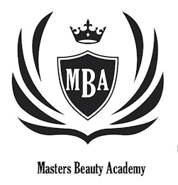 MBA MASTERS BEAUTY ACADEMY logo