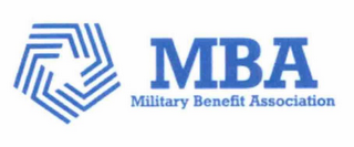 MBA MILITARY BENEFIT ASSOCIATION logo