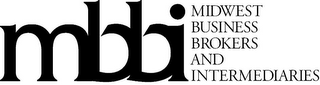 MBBI MIDWEST BUSINESS BROKERS AND INTERMEDIARIES logo