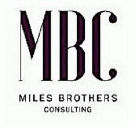 MBC MILES BROTHERS CONSULTING logo