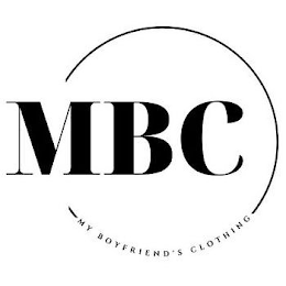 MBC MY BOYFRIEND'S CLOTHING logo