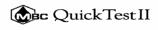 MBC QUICKTESTII logo