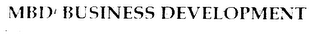 MBDI BUSINESS DEVELOPMENT PROCESS logo