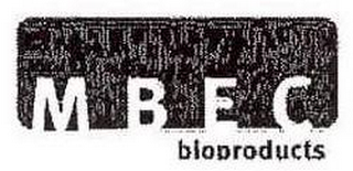 MBEC BIOPRODUCTS logo