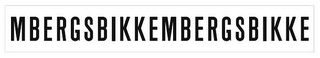 MBERGSBIKKEMBERGSBIKKE logo