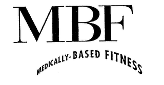 MBF MEDICALLY-BASED FITNESS logo