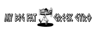 MBFGG MY BIG FAT GREEK GYRO logo