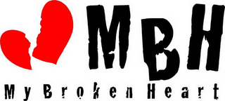 MBH MY BROKEN HEART logo