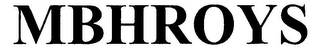 MBHROYS logo