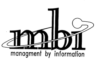 MBI MANAGMENT BY INFORMATION logo