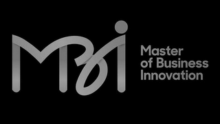 MBI MASTER OF BUSINESS INNOVATION logo