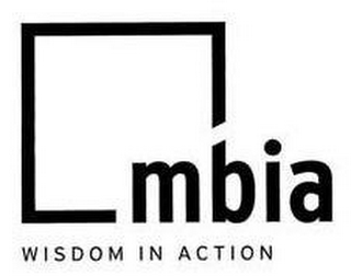 MBIA WISDOM IN ACTION logo