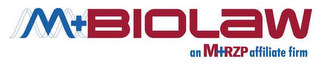 M+BIOLAW AN M+RZP AFFILIATE FIRM logo