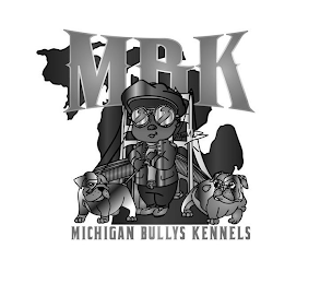 MBK MICHIGAN BULLYS KENNELS logo
