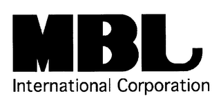MBL INTERNATIONAL CORPORATION logo