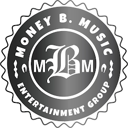 MBM MONEY B. MUSIC ENTERTAINMENT GROUP logo