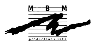 MBM PRODUCTIONS INT'L logo