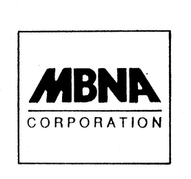 MBNA CORPORATION logo