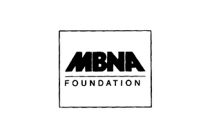 MBNA FOUNDATION logo