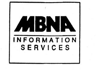 MBNA INFORMATION SERVICES logo