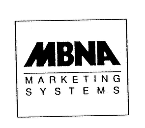 MBNA MARKETING SYSTEMS logo