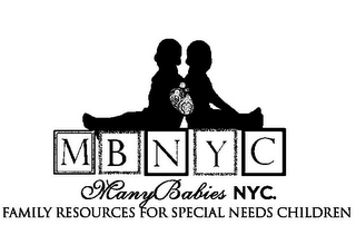 MBNYC MANYBABIES NYC. FAMILY RESOURCES FOR SPECIAL NEEDS CHILDREN logo
