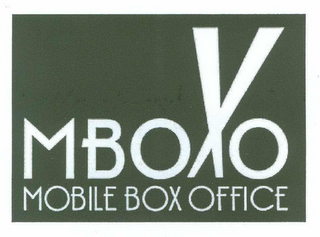 MBOXO MOBILE BOX OFFICE logo