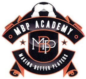 MBP ACADEMY MBP MAKING BETTER PLAYERS logo