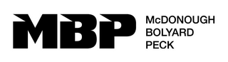 MBP MCDONOUGH BOLYARD PECK logo