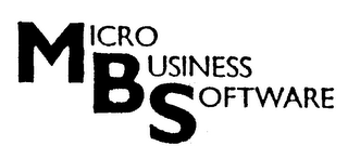 MBS MICRO BUSINESS SOFTWARE logo