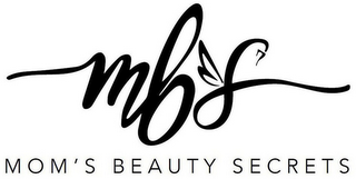 MBS MOM'S BEAUTY SECRETS logo
