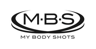 M.B.S. MY BODY SHOTS logo