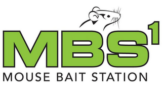 MBS1 MOUSE BAIT STATION logo