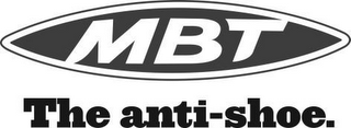 MBT THE ANTI-SHOE. logo
