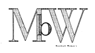 MBW MONTBELL WOMEN'S logo