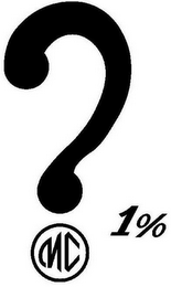 ? MC 1% logo