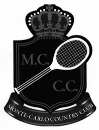M.C. C.C. MONTE-CARLO COUNTRY CLUB logo