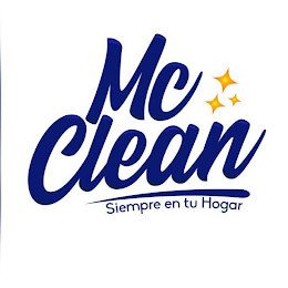 MC CLEAN SIEMPRE EN TU HOGAR logo