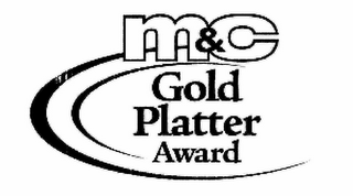 M&C GOLD PLATTER AWARD logo