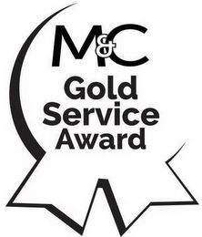 M&C GOLD SERVICE AWARD