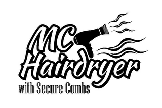 MC HAIRDRYER WITH SECURE COMBS logo