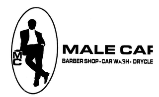 MC MALE CAR BARBER SHOP CAR WASH DRYCLE logo
