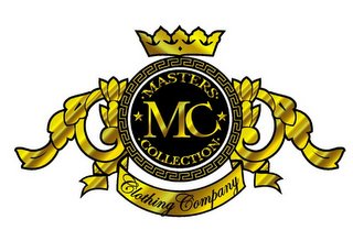 MC MASTERS COLLECTION CLOTHING COMPANY logo